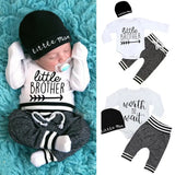 Baby Boy Clothes Set 0-18 Months - 3 Pieces Warm Cotton